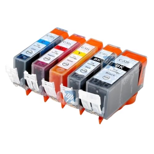 Cartouches PGI-520 CLI-521 haute capacité pour des documents professionnels