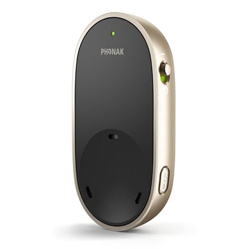 Phonak Partner Mic - Compatible with Phonak Marvel, Paradise, Lumity, Life and Infinio, and Unitron Smile, Vinante, Blu & Discover Next (DX) Hearing Aids