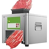 Elektrischer Fleisch- und Gemüseprozessor - 850-W-Motor, Edelstahlklinge, hohe Kapazität für Feinkostläden und Küchen