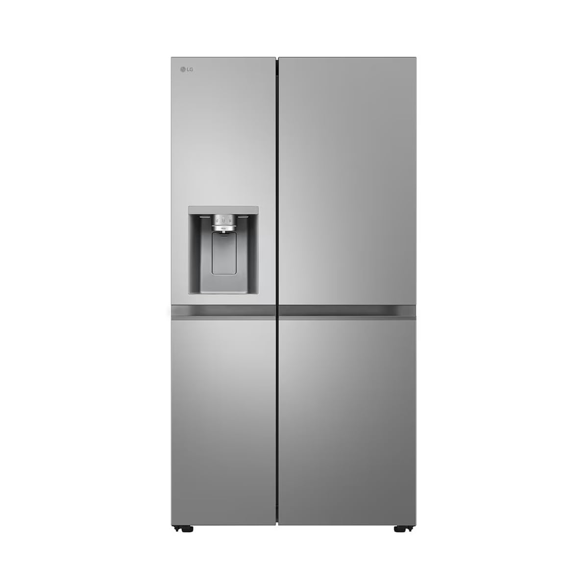 LG GSLE81PYBC Side by Side Kühlschrank | Klasse C | 628 L | Eis- | Crushed Ice- Wasserspender mit UVnano | Total No Frost | Smart Inverter Kompressor, Wi-Fi