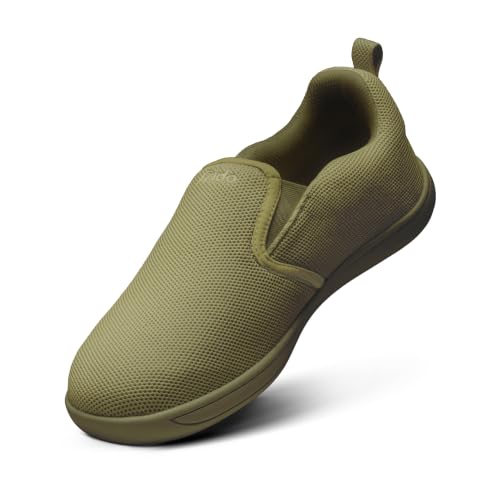 Image of Frido Cloud Comfort Slip-On & Lace-up Shoes for Men, Zero-Drop Barefoot Style & Wide Toe Box, Lightweight Casual Walking Shoes, Flexible Sole for Natural Alignment, Available in Arch & Without Arch