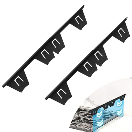 Stainless Steel Stove Side Gap Covers (2 Pack), Adjustable Oven Gap Filler