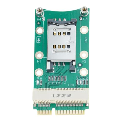 Adaptador PCIE WWAN LTE para ranura mini pci express de portátil con soporte de tarjeta