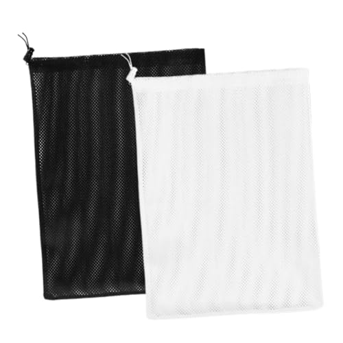 BESPORTBLE Pond Pump Filter Pouch Pcs Pump Mesh Bag Barrier Mesh Drawstring Buckle Closure