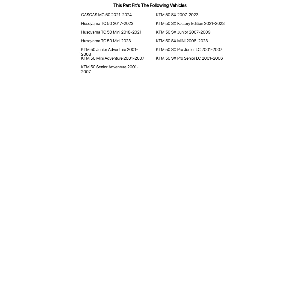 Tusk Deck and Timing Tool Compatible with KTM 50 SX 2007-2023/50 SX MINI 2008-2023
