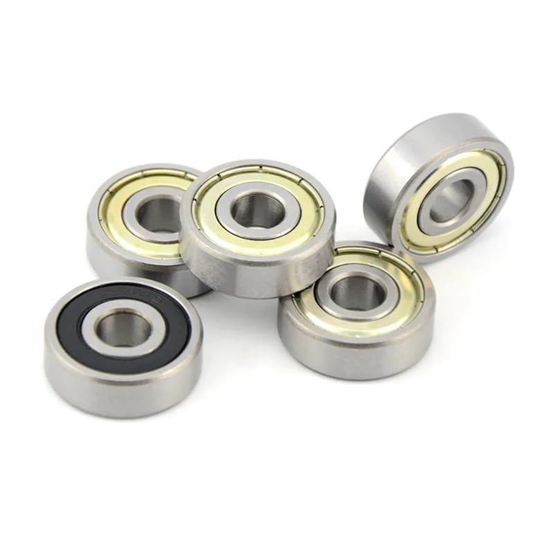 10pcs Deep Groove Ball Bearing 682 683 684 685 686 687 688 689 ZZ 2RS Rubber Sealing Cove Bearings for Longboard Roller Skates MQXFCZUX(ZZ,687 7X14X5MM_10PCS_ABEC-3)
