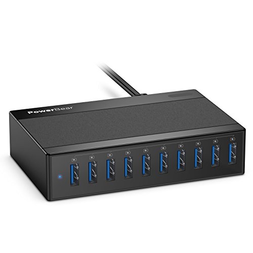 PowerBear 10 Port USB Charging Station [60W]