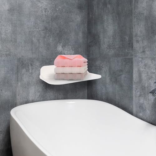 Estante de pared plegable blanco para cocina y hotel de gran capacidad 6