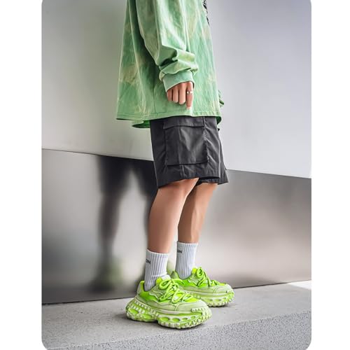Men's Retro Chunky Platform Sneakers Fashion Y2K Stylish Dad Style Classic Lace Up Casual Sports Shoes2