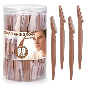 Amazon.com: Phyyixs 88 Pcs Terracotta Dermaplaning Tool & Face Razors ...
