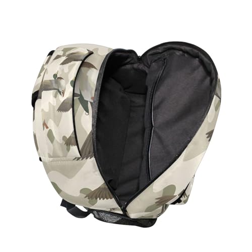 ALAZA Wild Duck Camouflage Backpacks for Elementary School Bag Laptop Kids Bookbag Personalized Travel Daypack 3rd 4th 5th Grade Students Rucksack by ALAZA - Used condition - Image 3