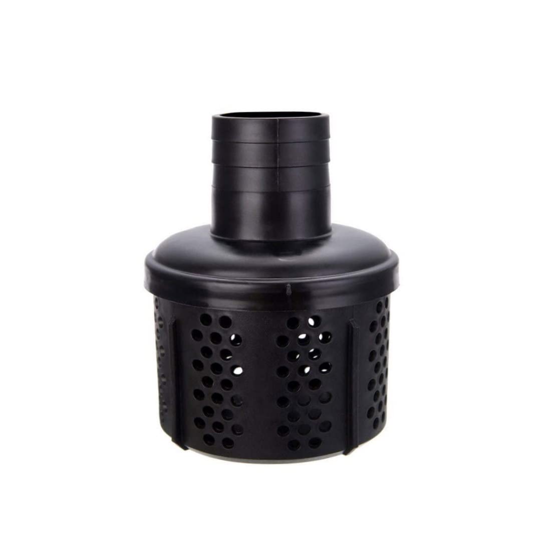 Filtro de manguera de succión 2 pulgadas Plástico Drenaje de agua Residuales Negro