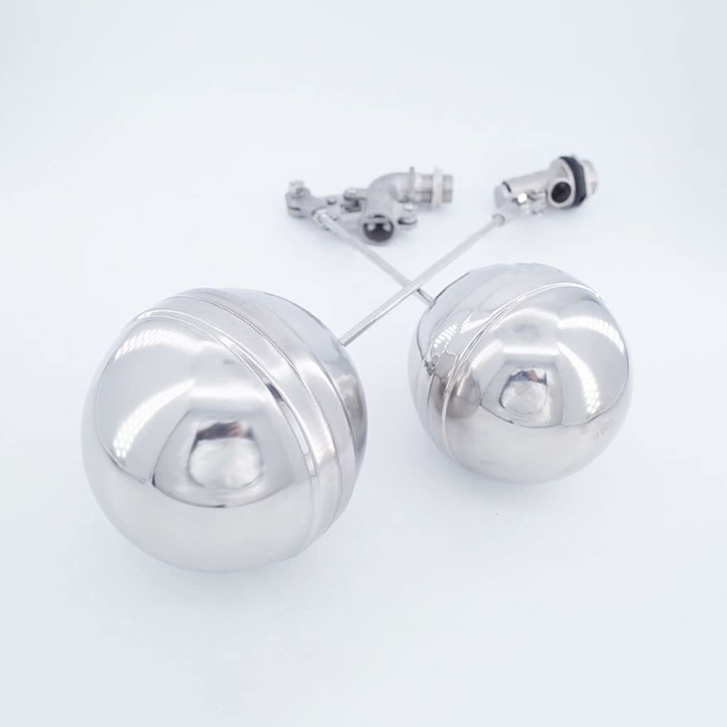Válvula de bola flotador para depósito de agua, Válvula de flotador for tanque de agua fría y caliente, controlador de nivel de agua de alta temperatura, válvulas de inodoro de acero inoxidable SS(L T