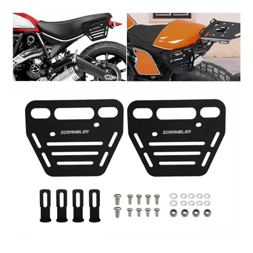 Support de bagages pour stabiliser vos sacs de selle sur Scrambler