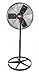24" Commercial Pedestal-Mounted Quiet Design Air Circulator