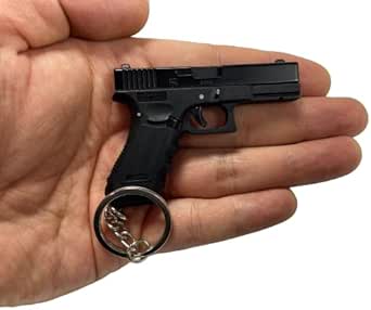 Amazon.com: VAPELAX Mini gun keychain,G17 keychainï¼Cool Keychainsï¼giftï¼ Authentic Detailing