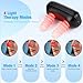 Upgraded Red Light Nasal Therapy Device, Four Light Therapy Modes, Portable Red Light Therapy for Nose, Red Light Nasal Soothing Device Relieves Nasal Dryness and Sinus Discomfort