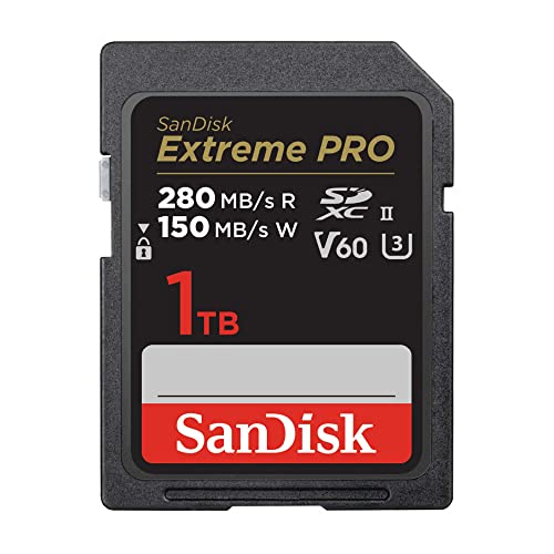 SanDisk Extreme PRO SDカード 1TB 高速モデル