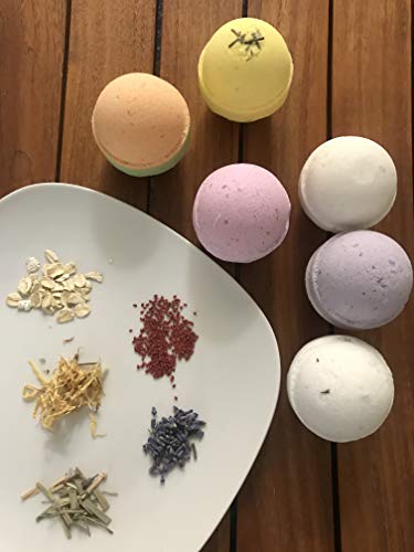Refugee Bath Co. Variety Pack Bath Bombs 2.5 Oz. Each Cocoa Butter And Plant-Based Ingredients Support Refugee Employment In Usa (Variety 12 Pack) #TOP2
