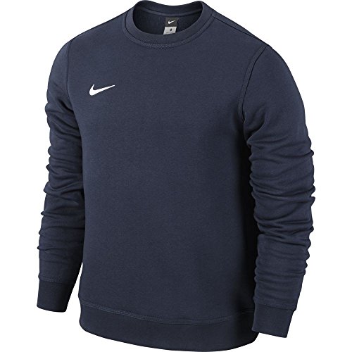 Nike Yth Team Club Crew - Sudadera para niño, Azul (Obsidian/Football White), M (137 - 147 cm/10-12 años)