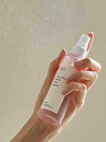 Sioris Falling Into The Rose Mist 3.38 Fl Oz 100Ml 3In1 Multi-Care Mist Toner+Mist+Serum For Hydration And Oil Balance Certified By Cosmos Organic And Vegan Korean Skincare Gift #TOP2