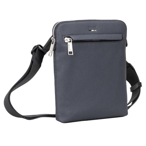 BOSS Ray S Env N, Borsa a Tracolla con Zip Uomo, Blu Navy
