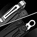 Nayciiy Quick-Release Pocket Clip + Lanyard Ring Set Stainless Steel Quick Release Multi-Tool Pocket Clip (4)