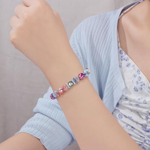 Image of JoycuFF Teen Jewelry Bracelets for Teen Teenage Gifts Ideas Trendy Stuff, 6 8 9 10 11 12 13th 16 Year Old Birthday East Christmas Gifts