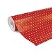 Produktbild Clairefontaine 201402C Geschenkpapier Alliance (große Breite, 50 x 0,70m, 60g/qm, ideal für Ihre Geschenke) 1 Rolle rote punkte