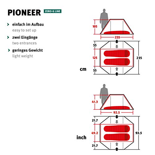 Wechsel Tents Pionner, “Zero-G Line” - Tenda a
