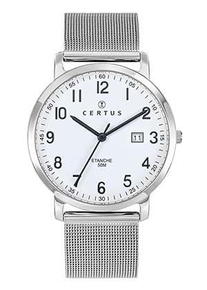 Certus Montre Homme Acier Argenté Milanais 616512
