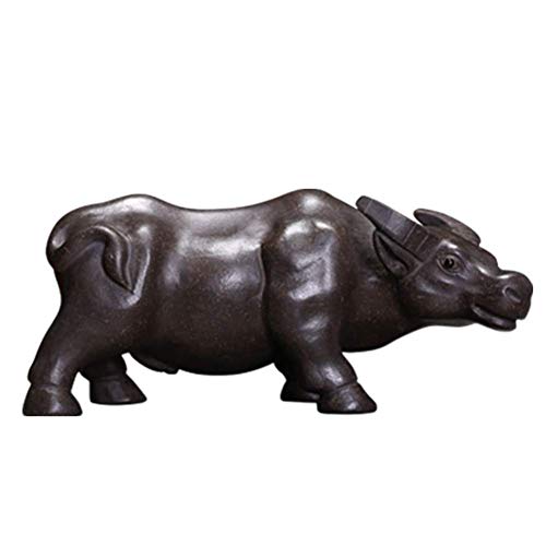 Mascota de té con forma de toro Zisha, el regalo perfecto de riqueza para el hogar