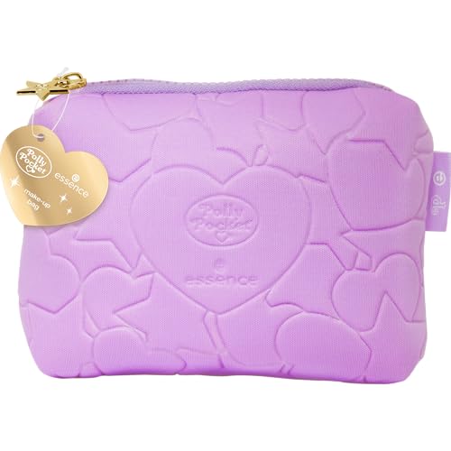 essence Polly Pocket make-up bag, Kosmetiktasche, Nr. 01, Violett, Nanopartikel frei, 1er Pack (1pcs)