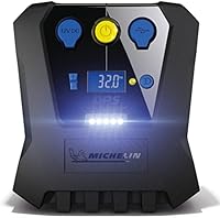 MICHELIN Digitaler Luftkompressor 12V fürs Auto | Programmierbar, Kompakt und Präzise | Reifendruck-Kompressor für Auto, Motorrad, Wohnwagen & Fahrrad