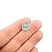 4 Ohio State Charms Antique Silver Tone 2 Sided - SC6347