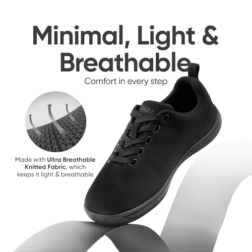 Image of Frido Cloud Comfort Walking Shoes for Women | Zero-Drop Barefoot Design with Wide Toe Box | Lightweight Breathable Comfort Shoes | Natural Foot Movement | Available in Slip-On & Lace-Up Styles