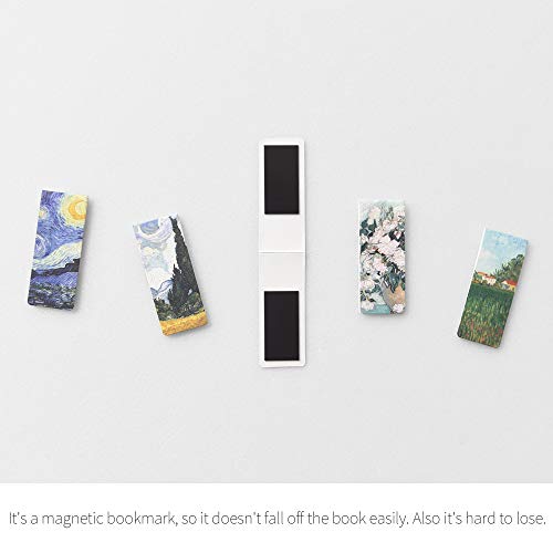 Monolike Magnetic Bookmarks Vincent Van Gogh, Set Of 5 #TOP6