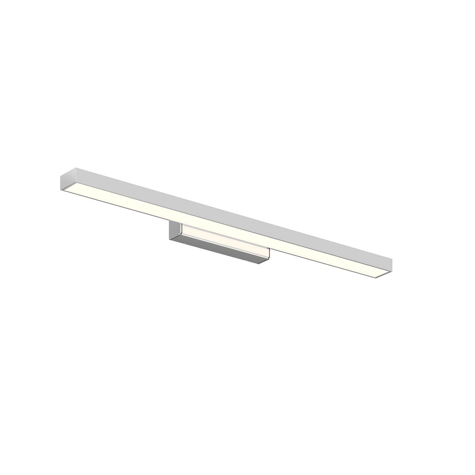 Lindby LED Wandleuchte, Wandlampe Bad Alenia (spritzwassergeschützt (Modern) in Chrom aus Aluminium (1 flammig) - Wandleuchten Spiegelleuchte Badezimmer Wandbeleuchtung Badezimmerleuchte