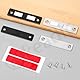 Keadic Dual Magnets Catch Cabinet Door, 4Sets Silber Doppelmagnete Fangt, Magnettür Fang Edelstahl Ultra dünne Schublade Schließen Magnet Klebstoffverschlüsse für Küche Schiebetür Schrank