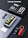 Car Jump Starter,12V 4000A Car Battery Jump Starter (9.0 Gas/7.5L Diesel) Fast Charging Portable Battery Pack with LCD Display Extended Jumper Cables LED Light