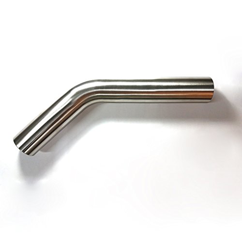 Mandrin coudé 45° Stainless Bros en inox SS304 pour échappement durable