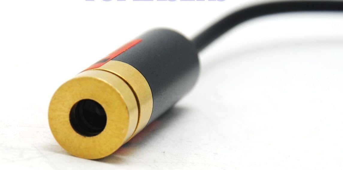 Focusable 650nm-5 Red Laser Dot Diode Module w/AC Adapter 13x42mm