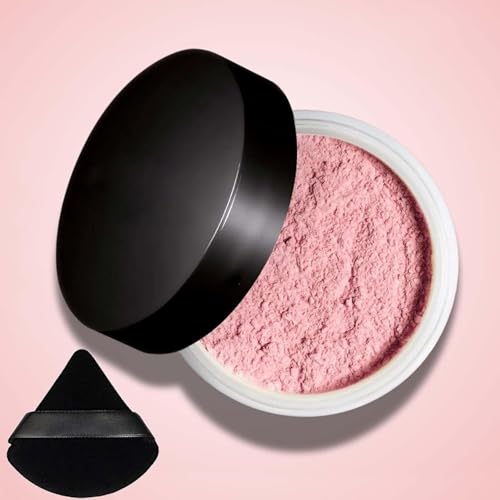 Pink Setting Powder, Blurring Setting Powder, Pink Setting Powder Loose Blurring, Pink Setting Powder Blurring, Blurring Powder for All Skin Tones (1)