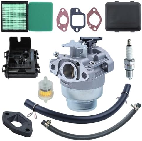Carburetor with Fuel Line, Replaces 16100-, for Lawn Mower