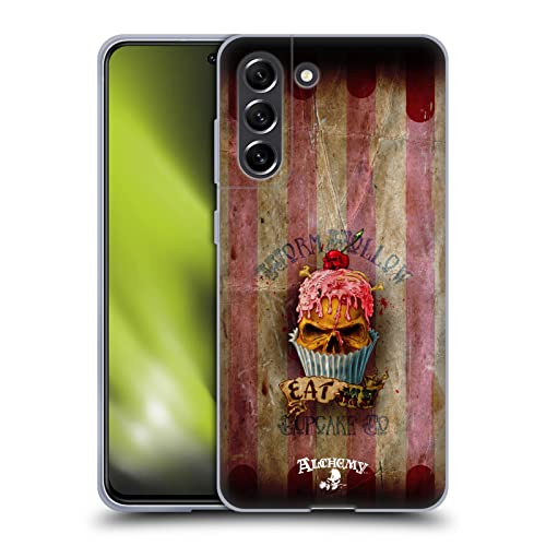 Funda de gel para Galaxy S21 FE 5G Head Case Designs Alchemy Gothic 1