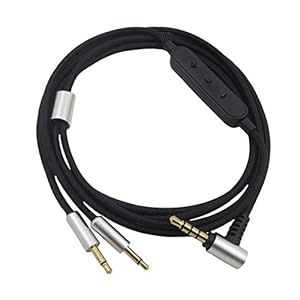 Xingsiyue Wire van Afstandsbediening Vervangende Kabel voor Sennheiser HD477, HD497, HD202, HD212, PRO, EH250, EH350…
