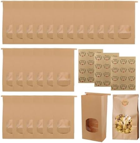 BOXPACKING | Papiertüten mit Henkel | Mitgebsel Tüten | 25 papiertüten
