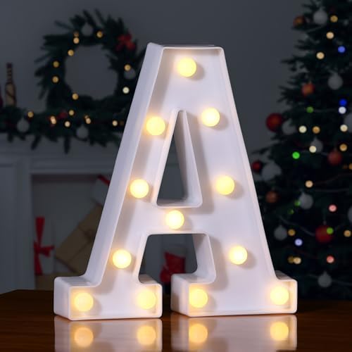 Foaky Light Up Letters,Marquee Letters,Engagement Party Decorations Letter Lights Sign...