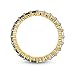 Swarovski Anillo Vittore Half XL, azul, baño tono oro