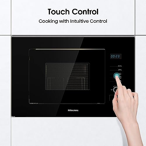 Hisense HB20MOBX5UK Integrated Built-In 20 Litre 800W Microwave oven - Black - Image 8